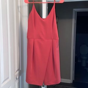 Gianni Bini Asymmetrical Dress in Rose